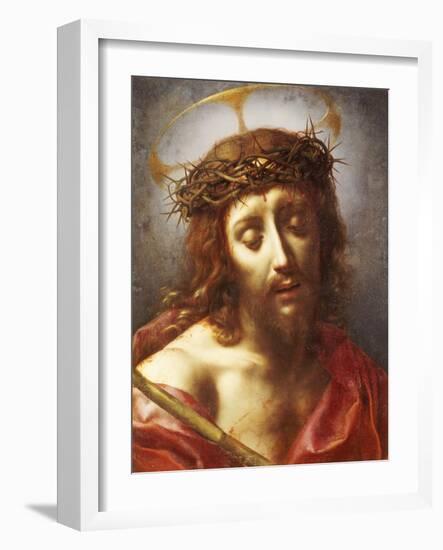 Christ as the Man of Sorrows-Carlo Dolci-Framed Giclee Print