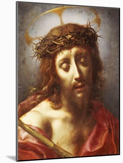 Christ as the Man of Sorrows-Carlo Dolci-Mounted Giclee Print