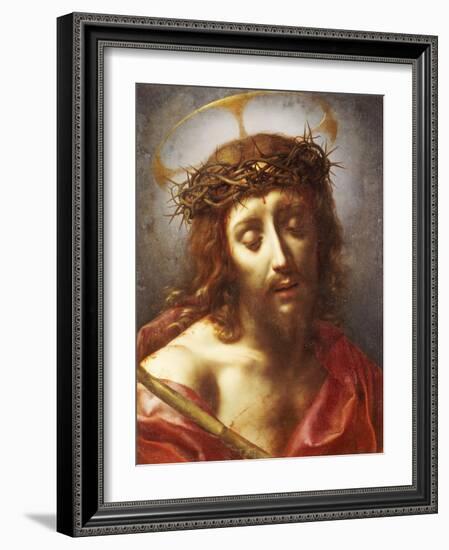 Christ as the Man of Sorrows-Carlo Dolci-Framed Giclee Print