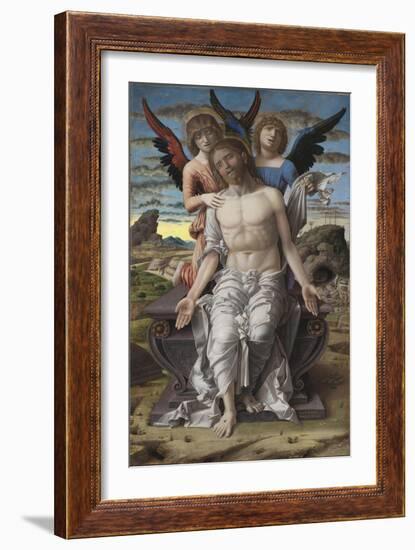 Christ as the Suffering Redeemer, 1495-1500-Andrea Mantegna-Framed Giclee Print