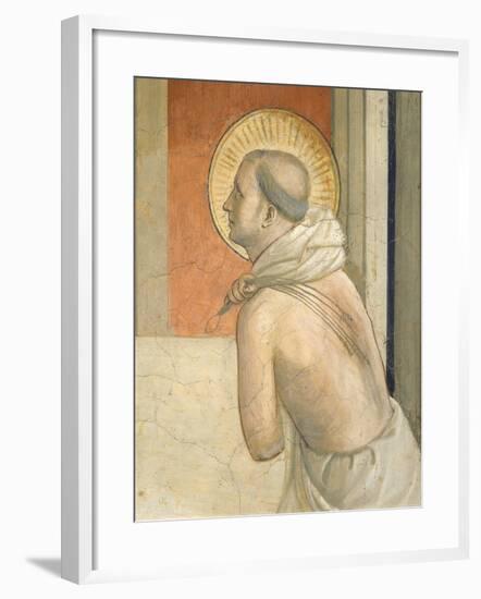 Christ at Column, Virgin and Figure of Penitent Dominican Saint, 1438-1447-Giovanni Da Fiesole-Framed Giclee Print