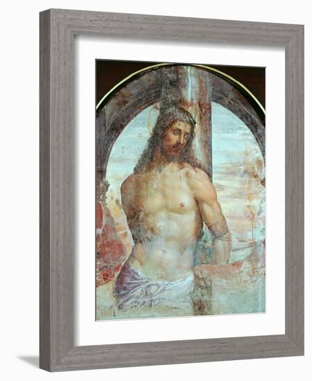 Christ at the Column, C.1514-Giovanni Antonio Bazzi Sodoma-Framed Giclee Print