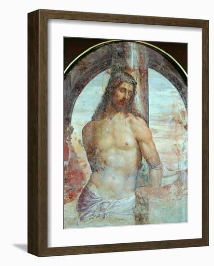 Christ at the Column, C.1514-Giovanni Antonio Bazzi Sodoma-Framed Giclee Print