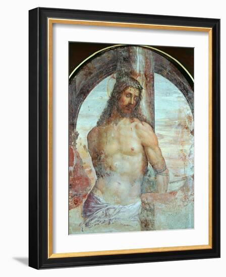 Christ at the Column, C.1514-Giovanni Antonio Bazzi Sodoma-Framed Giclee Print