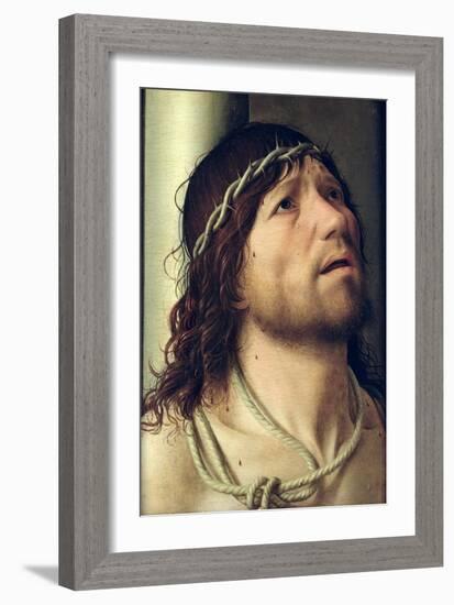 Christ at the Column, circa 1475-Antonello da Messina-Framed Giclee Print