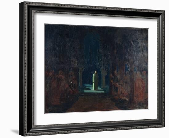 Christ at the Garden of Gethsemane-Arkhip Ivanovich Kuindzhi-Framed Giclee Print