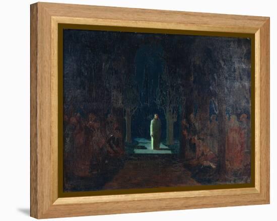 Christ at the Garden of Gethsemane-Arkhip Ivanovich Kuindzhi-Framed Premier Image Canvas