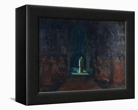 Christ at the Garden of Gethsemane-Arkhip Ivanovich Kuindzhi-Framed Premier Image Canvas