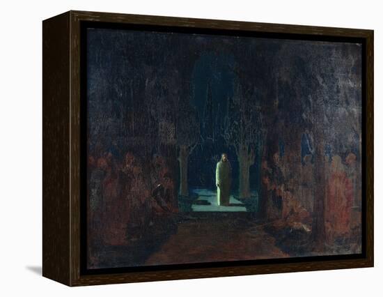 Christ at the Garden of Gethsemane-Arkhip Ivanovich Kuindzhi-Framed Premier Image Canvas