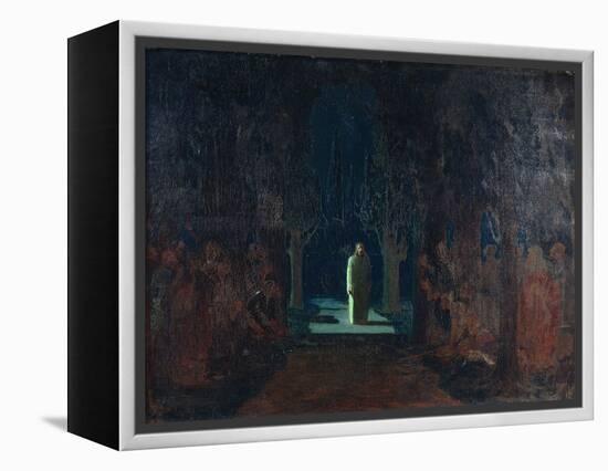 Christ at the Garden of Gethsemane-Arkhip Ivanovich Kuindzhi-Framed Premier Image Canvas