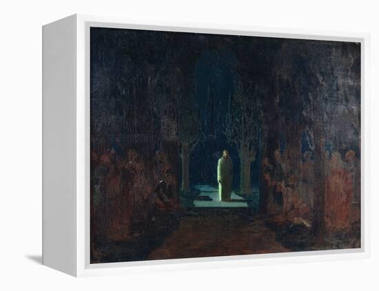 Christ at the Garden of Gethsemane-Arkhip Ivanovich Kuindzhi-Framed Premier Image Canvas