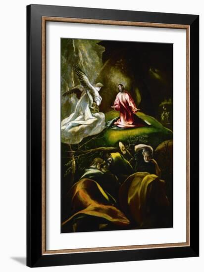 Christ at the Mount of Olives-El Greco-Framed Giclee Print