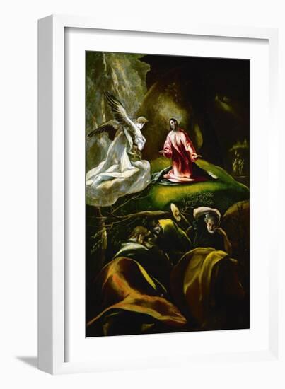 Christ at the Mount of Olives-El Greco-Framed Giclee Print