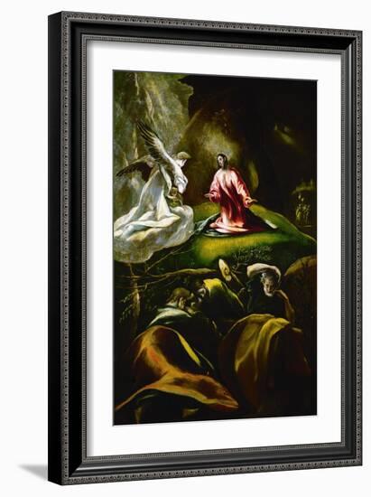 Christ at the Mount of Olives-El Greco-Framed Giclee Print