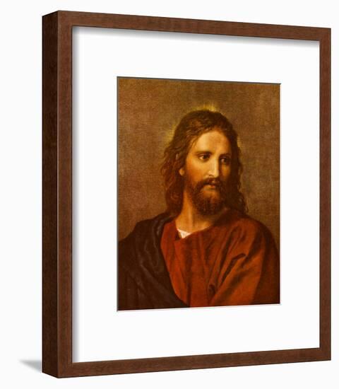 Christ at Thirty-Three-Heinrich Hofmann-Framed Art Print