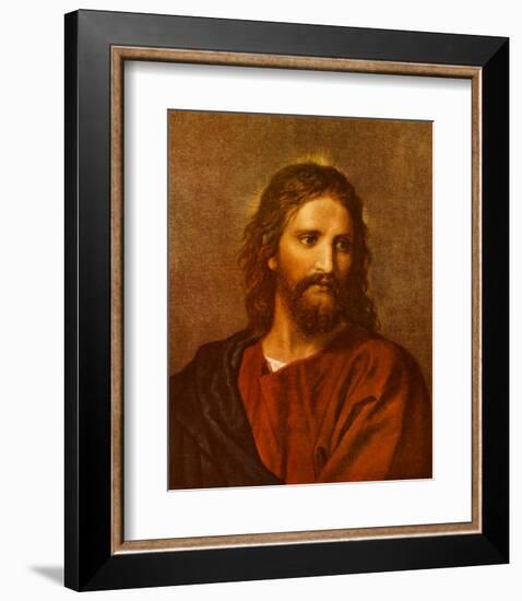 Christ at Thirty-Three-Heinrich Hofmann-Framed Art Print