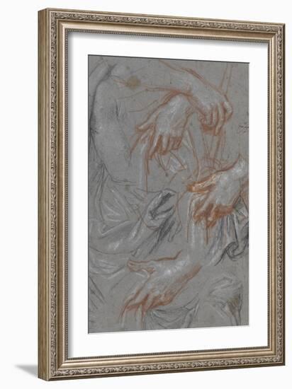 Christ au roseau-Pierre Mignard-Framed Giclee Print