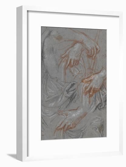 Christ au roseau-Pierre Mignard-Framed Giclee Print