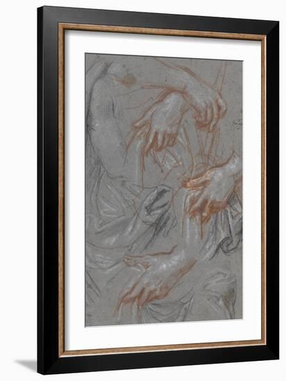 Christ au roseau-Pierre Mignard-Framed Giclee Print
