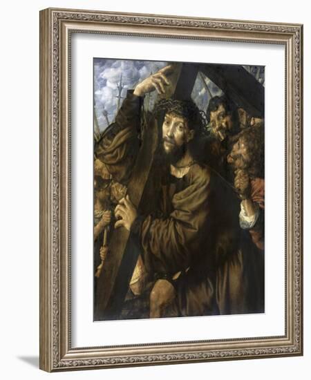 Christ Bearing the Cross-Jan Sanders van Hemessen-Framed Giclee Print