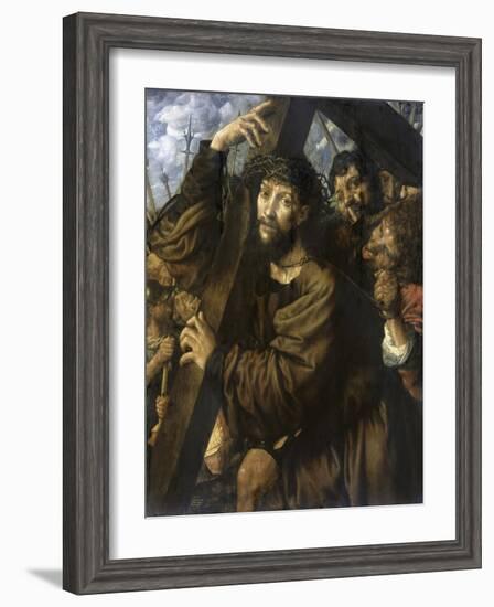 Christ Bearing the Cross-Jan Sanders van Hemessen-Framed Giclee Print