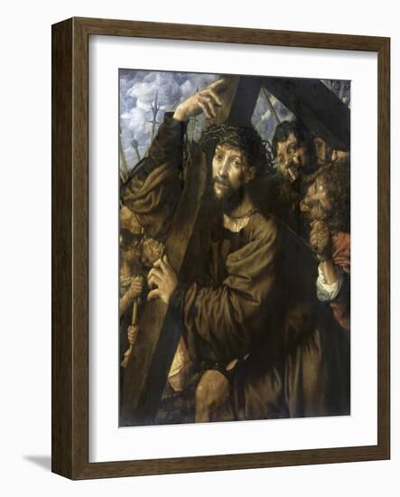 Christ Bearing the Cross-Jan Sanders van Hemessen-Framed Giclee Print