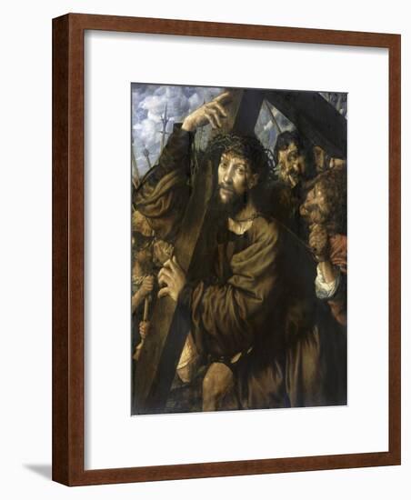 Christ Bearing the Cross-Jan Sanders van Hemessen-Framed Giclee Print