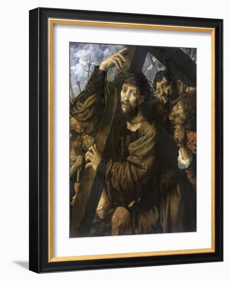 Christ Bearing the Cross-Jan Sanders van Hemessen-Framed Giclee Print