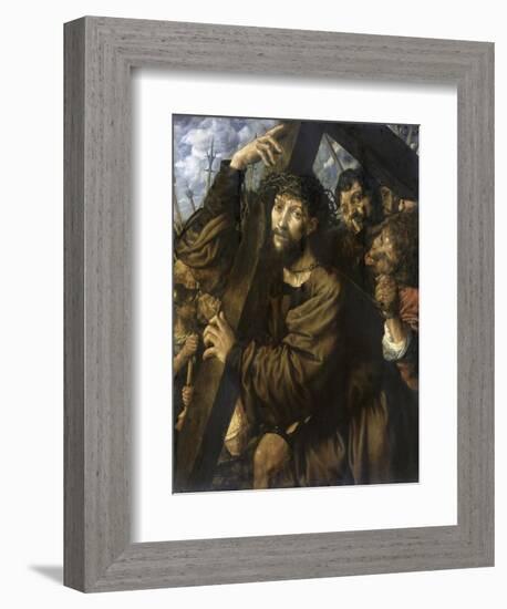 Christ Bearing the Cross-Jan Sanders van Hemessen-Framed Giclee Print