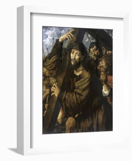 Christ Bearing the Cross-Jan Sanders van Hemessen-Framed Giclee Print