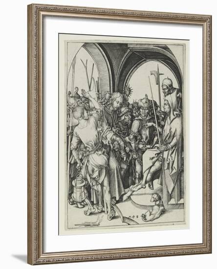 Christ before Annas-Martin Schongauer-Framed Giclee Print