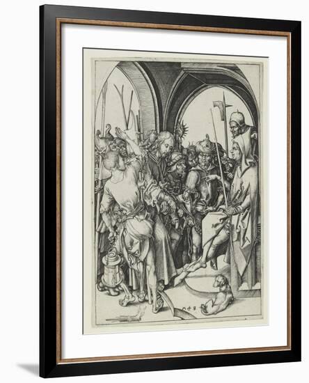 Christ before Annas-Martin Schongauer-Framed Giclee Print