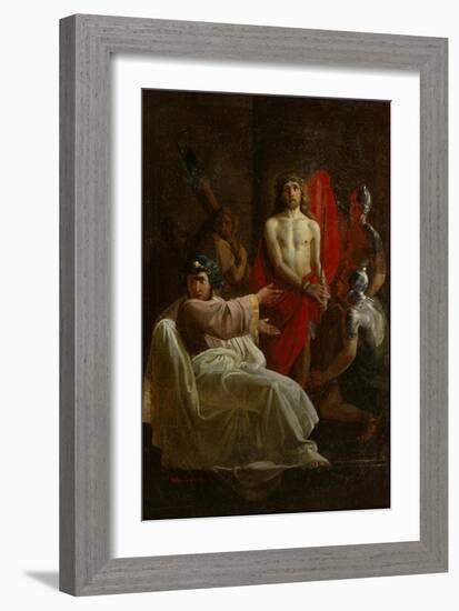 Christ before Pilate, 1844-Yevgraf Semyonovich Sorokin-Framed Giclee Print