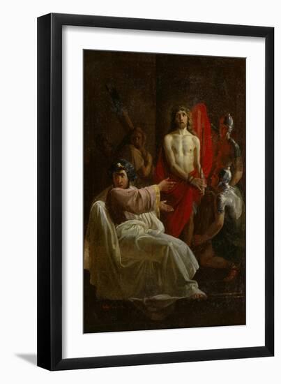 Christ before Pilate, 1844-Yevgraf Semyonovich Sorokin-Framed Giclee Print