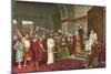 Christ before Pilate-Mihaly Munkacsy-Mounted Giclee Print