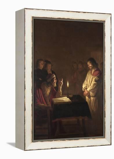 Christ before the High Priest, C. 1617-Gerrit van Honthorst-Framed Premier Image Canvas