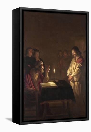 Christ before the High Priest, C. 1617-Gerrit van Honthorst-Framed Premier Image Canvas