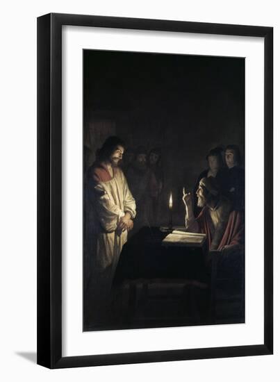 Christ Before the High Priest-Gerrit van Honthorst-Framed Giclee Print