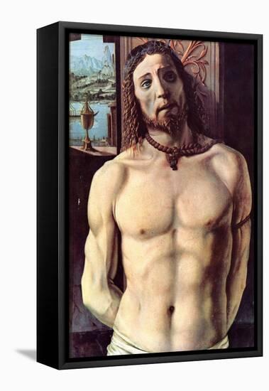 Christ Bound to the Column-Donato Bramante-Framed Stretched Canvas