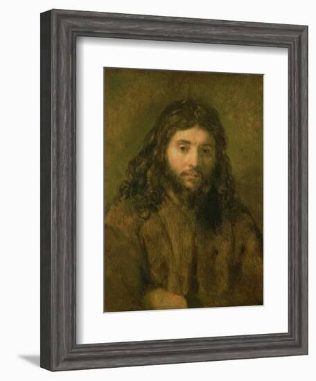 Christ, C.1656-Rembrandt van Rijn-Framed Giclee Print