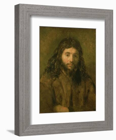 Christ, C.1656-Rembrandt van Rijn-Framed Giclee Print