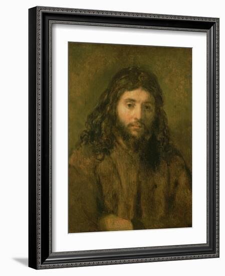 Christ, C.1656-Rembrandt van Rijn-Framed Giclee Print