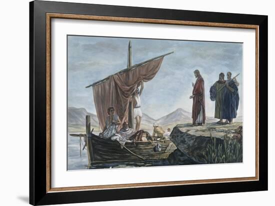 Christ Calling James and John-Edward Armitage-Framed Giclee Print