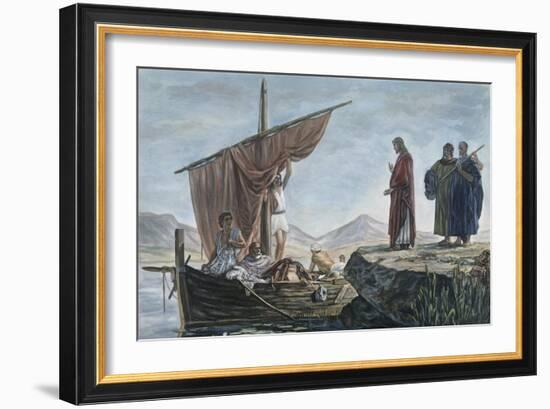 Christ Calling James and John-Edward Armitage-Framed Giclee Print