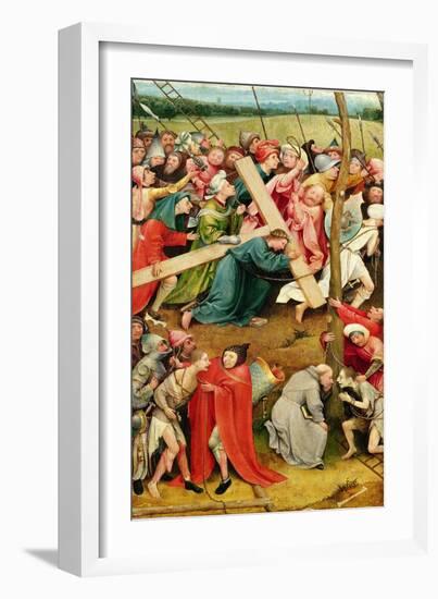 Christ Carrying the Cross, 1485-90-Hieronymus Bosch-Framed Giclee Print