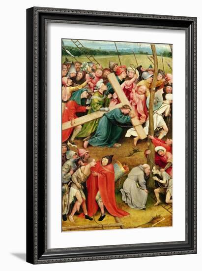 Christ Carrying the Cross, 1485-90-Hieronymus Bosch-Framed Giclee Print