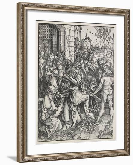 Christ Carrying the Cross, 1498 - 1499-Albrecht Dürer-Framed Giclee Print