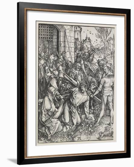 Christ Carrying the Cross, 1498 - 1499-Albrecht Dürer-Framed Giclee Print