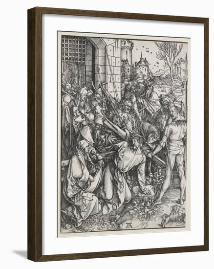 Christ Carrying the Cross, 1498 - 1499-Albrecht Dürer-Framed Giclee Print