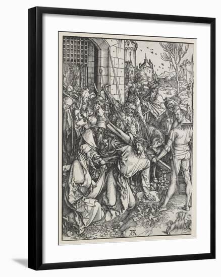 Christ Carrying the Cross, 1498 - 1499-Albrecht Dürer-Framed Giclee Print